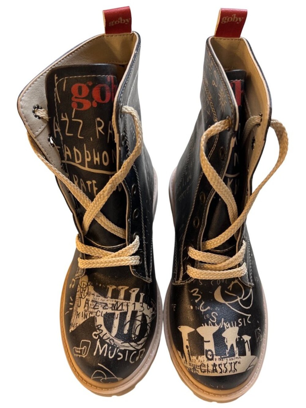 Goby Music Combat Boots